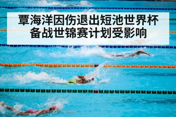 覃海洋因伤退出短池世界杯 备战世锦赛计划受影响
